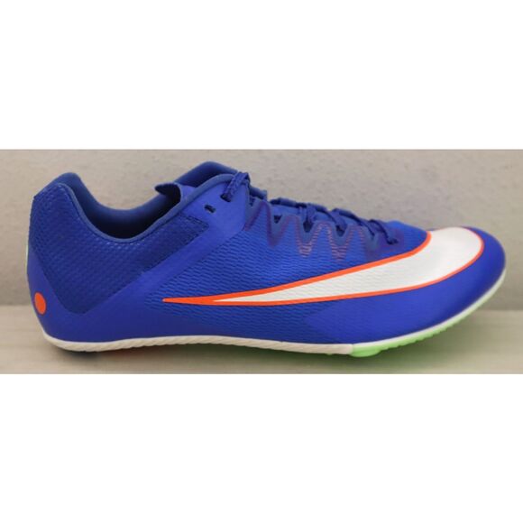 Nike DC8753-401 Men's Sz 11 Blue/Orange Zoom Rival Sprint Track & Field Shoes - Picture 6 of 13